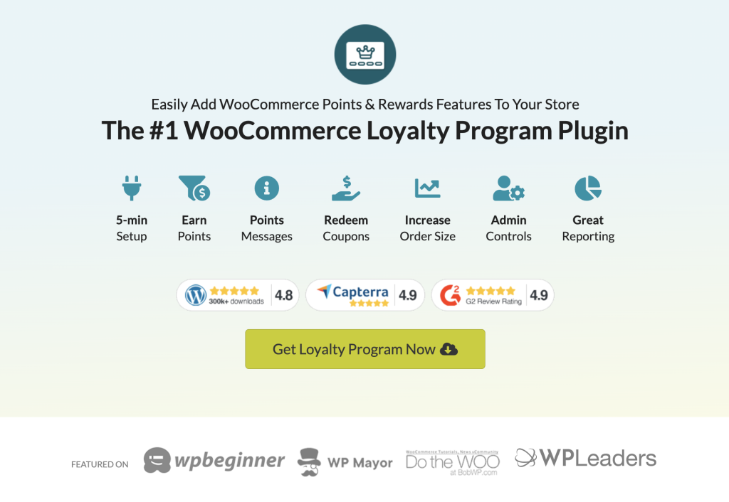 #1 loyalty program in WooCommerce